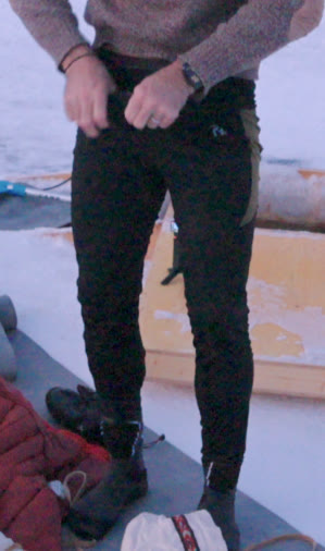 Fleece or wool pants